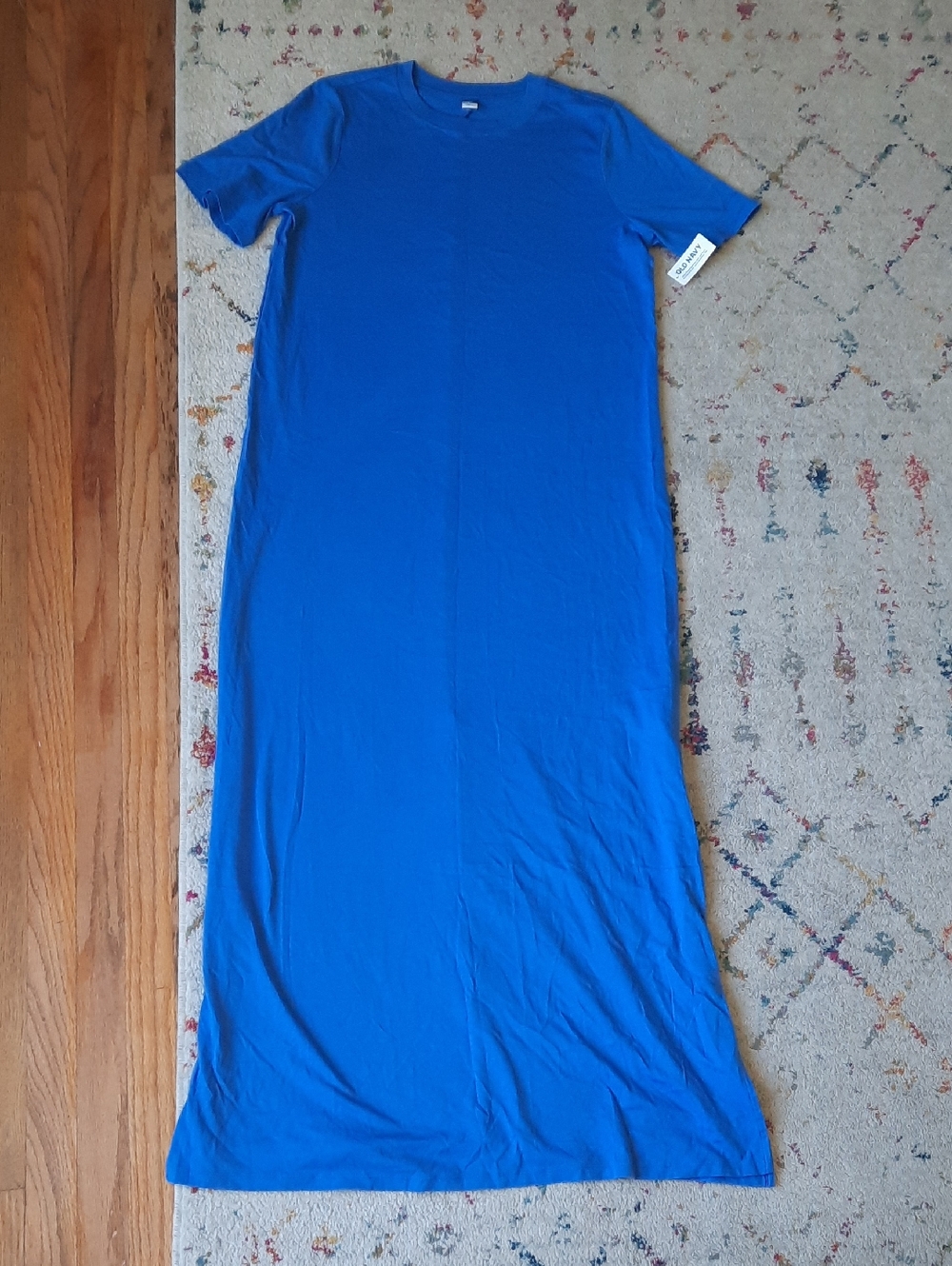 NWT Old Navy Blue T Shirt Dress Small